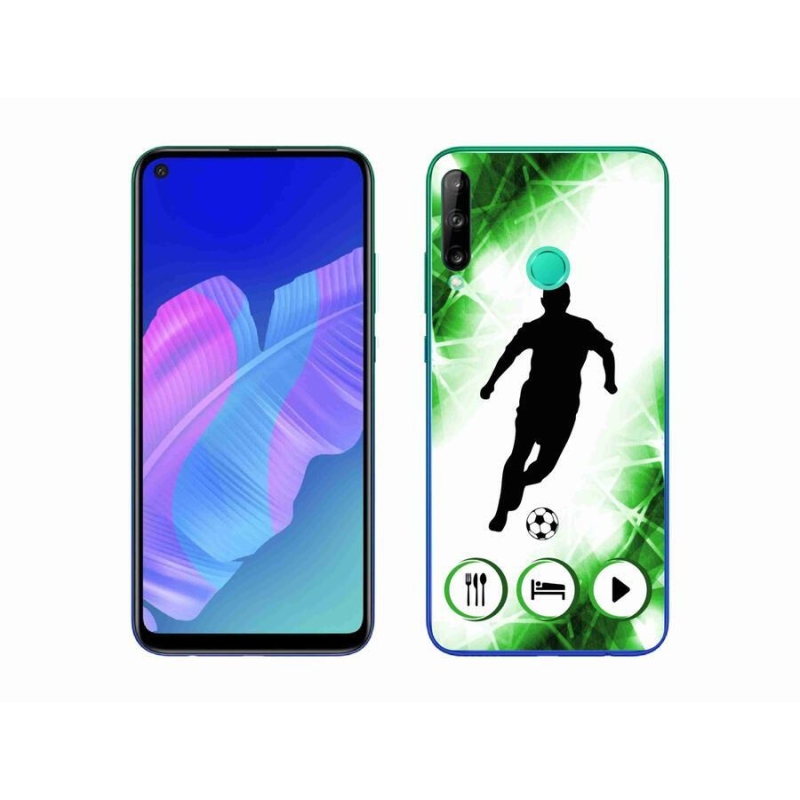 Gél borítás mmCase a Huawei P40 Lite E - focista számára