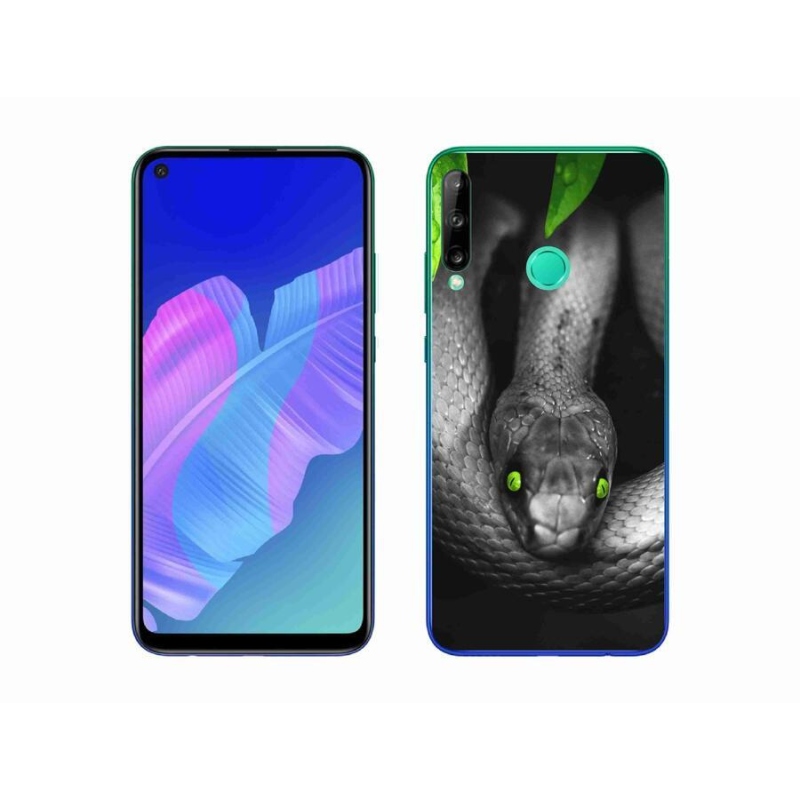 Zselés borítás mmCase a Huawei P40 Lite E - kígyóhoz