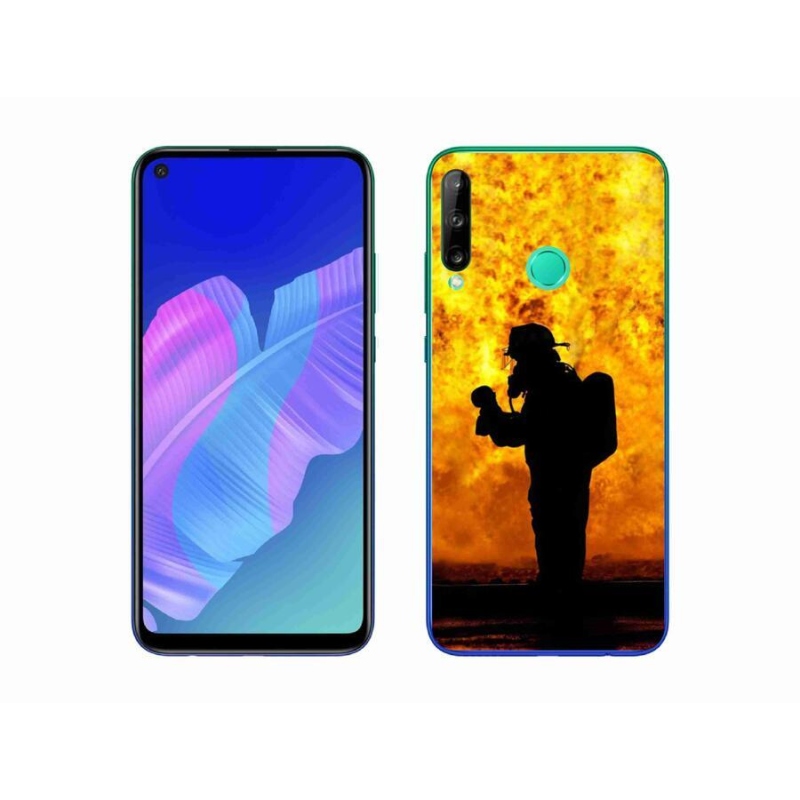 Gél borítás mmCase a Huawei P40 Lite E - tűzoltó számára