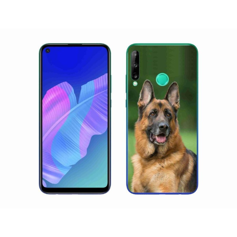 Gél borítás mmCase a Huawei P40 Lite E - Német juhászkutya számára