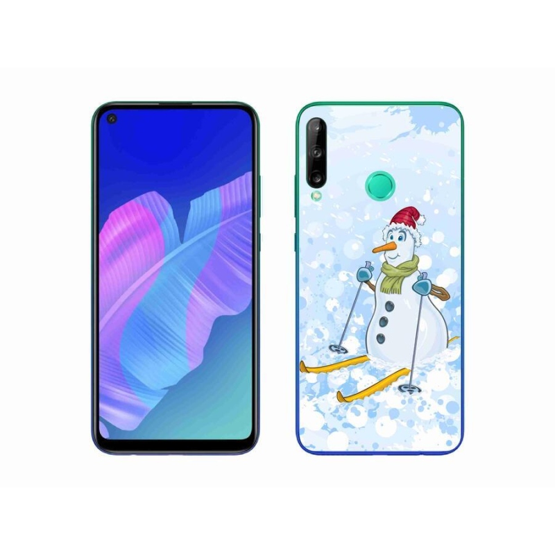 Gél borítás mmCase a Huawei P40 Lite E - hóemberhez