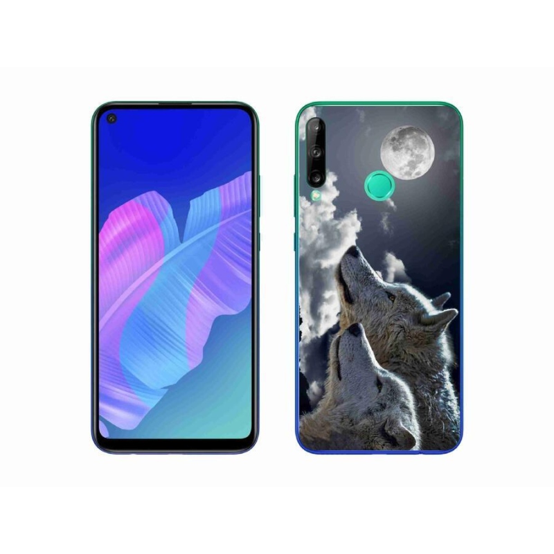 Gél borítás mmCase a Huawei P40 Lite E - farkasok számára