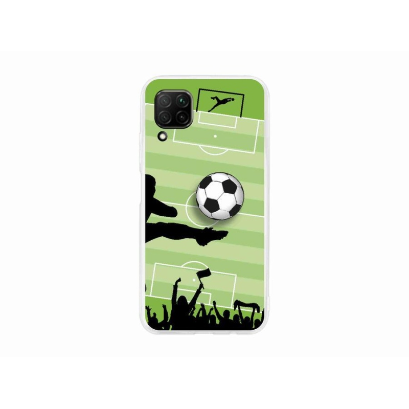 Gél borítás mmCase mobil Huawei P40 Lite - futball 3