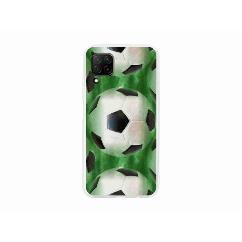 Gél borítás mmCase mobil Huawei P40 Lite - focilabda