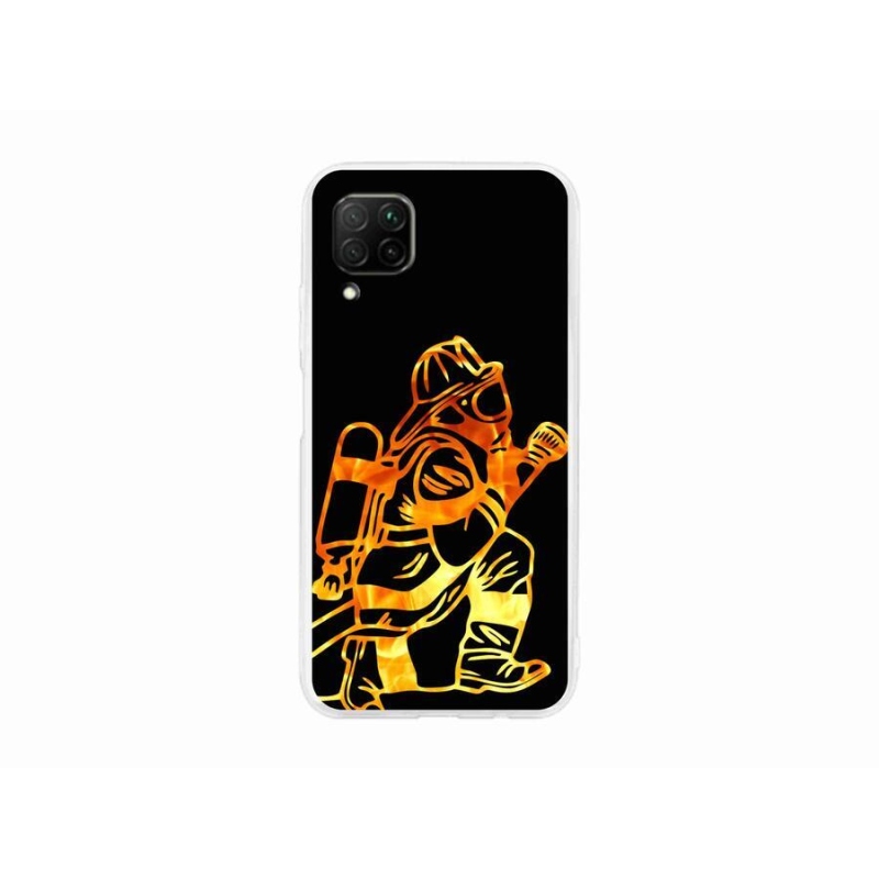 Gél borítás mmCase a Huawei P40 Lite-hoz - tűzoltó 1