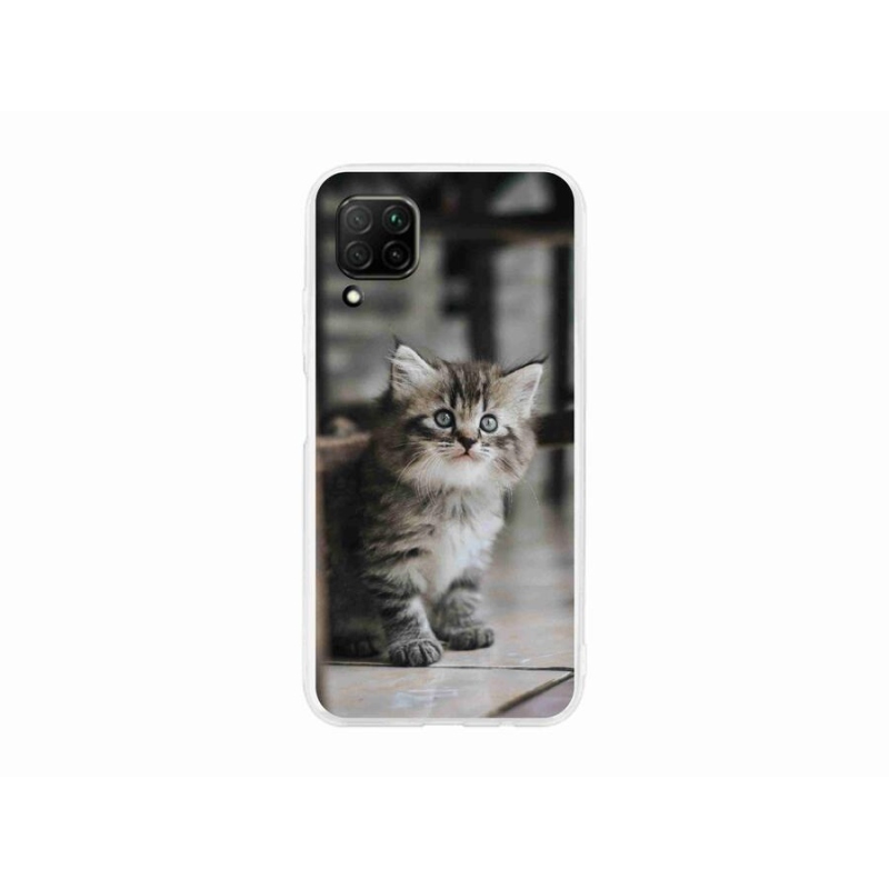 Gél borítás mmCase a Huawei P40 Lite készülékhez - cica