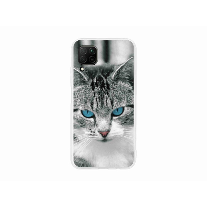 Gél borítás mmCase a Huawei P40 Lite készülékhez - macskaszem 1