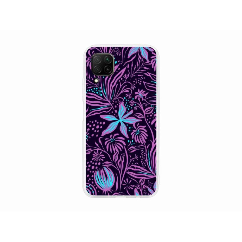Gél borító mmCase a mobil Huawei P40 Lite - virágok 2