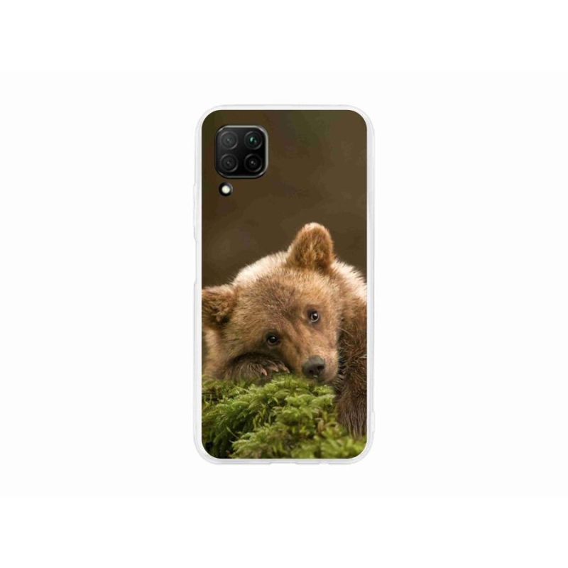 Gél borítás mmCase a Huawei P40 Lite készülékhez - medve