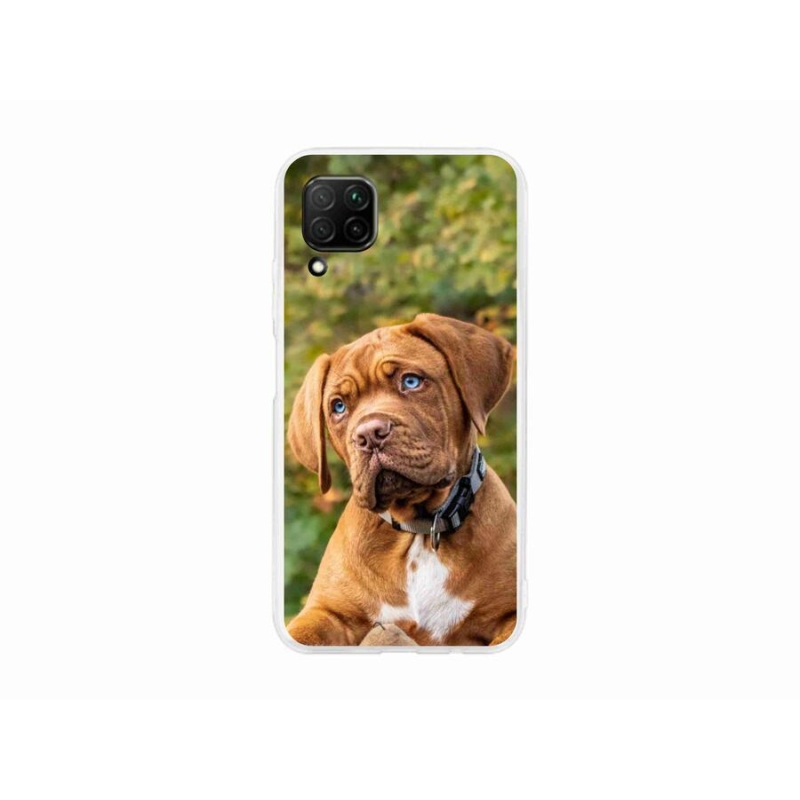 Gél borítás mmCase a Huawei P40 Lite készülékhez - kölyökkutyakék