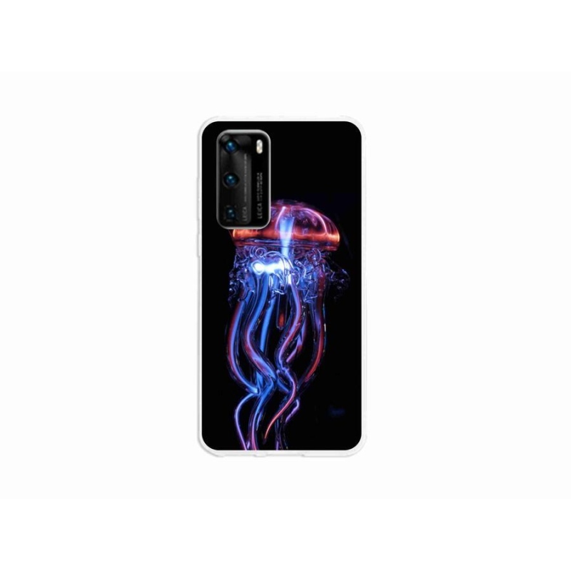 Zselés borítás mmCase a Huawei P40 készülékhez - medúza