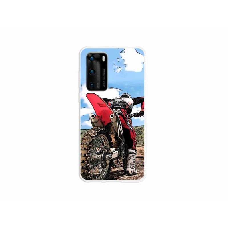 Gél borítás mmCase a Huawei P40 - moto számára
