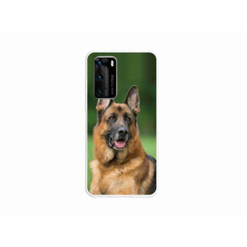 Gél borítás mmCase a Huawei P40-hez - Német juhászkutya