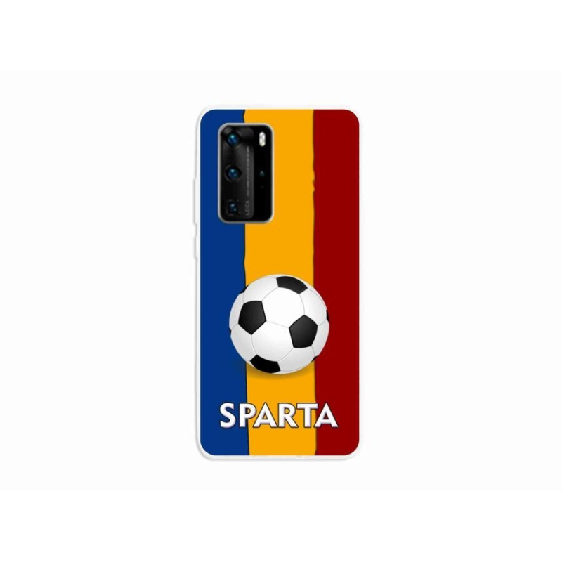 Gél borítás mmCase a mobil Huawei P40 Pro - futball 1