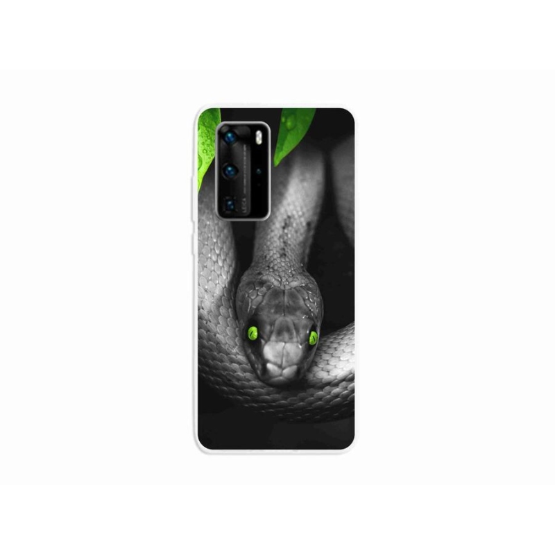 Gél borítás mmCase a Huawei P40 Pro készülékhez - kígyó