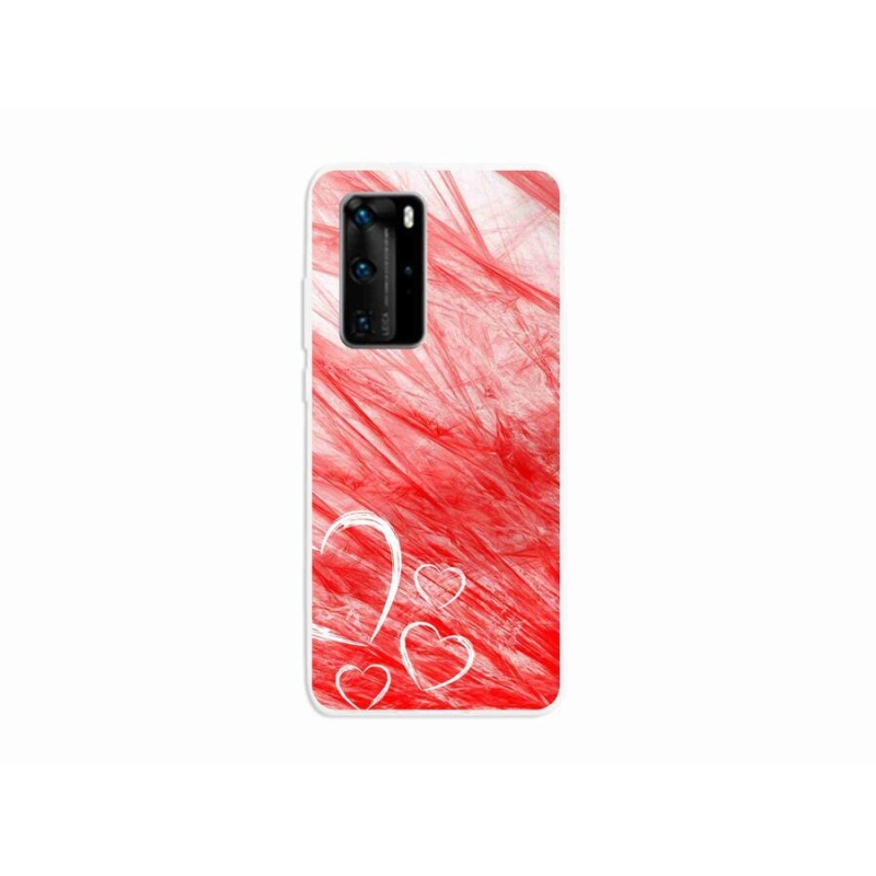 Gél borítás mmCase a Huawei P40 Pro készülékhez - szív