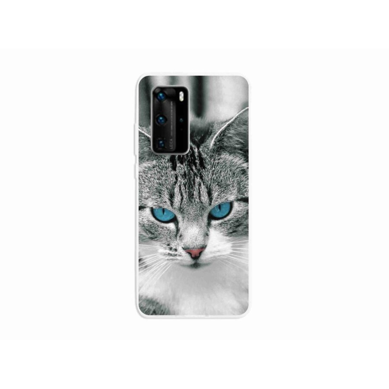 Gél borítás mmCase a Huawei P40 Pro készülékhez - macskaszem 1