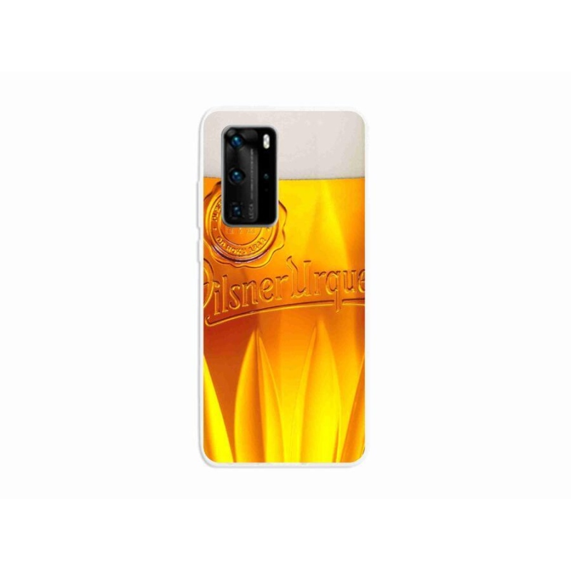 Gél borítás mmCase a Huawei P40 Pro számára - sör