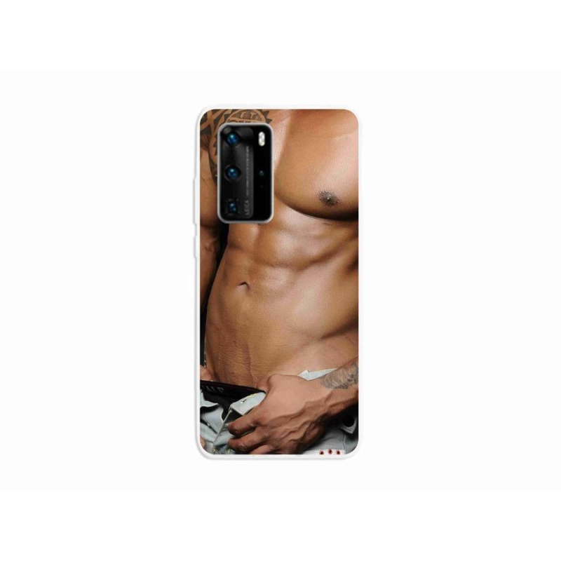 Gél borítás mmCase a Huawei P40 Pro-hoz - szexi férfi