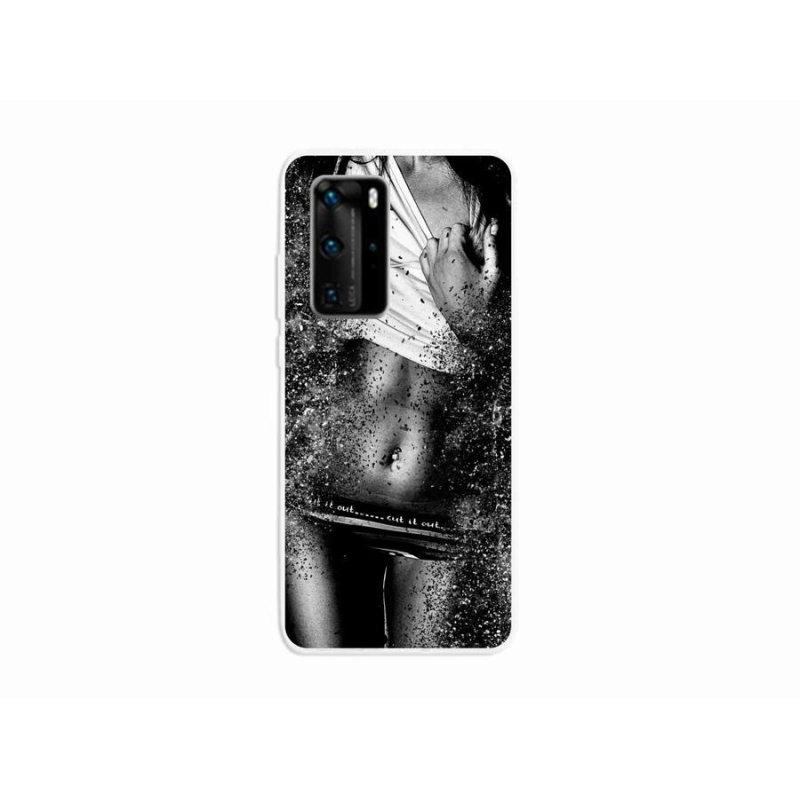 Gél borító mmCase mobil Huawei P40 Pro - szexi nő 1