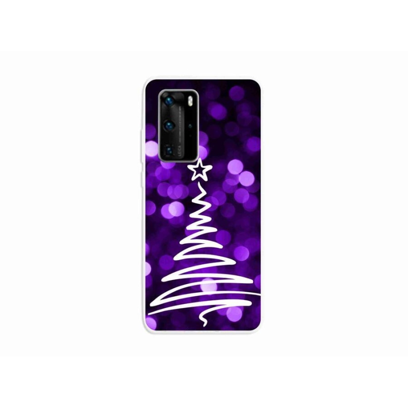 Zselés borítás mmCase a Huawei P40 Pro-hoz - fa