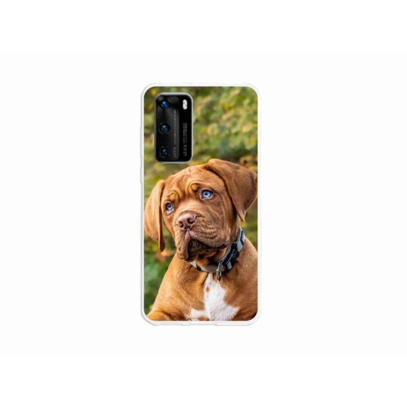 Zselés borítás mmCase a Huawei P40 készülékhez - kölyökkutyakék