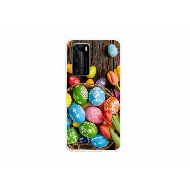 Gél borító mmCase a Huawei P40 készülékhez - Húsvéti tojás