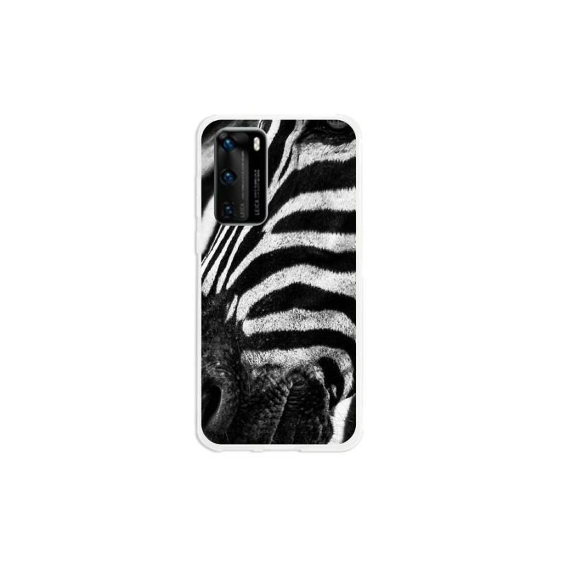 Gél borítás mmCase a Huawei P40 készülékhez - zebra