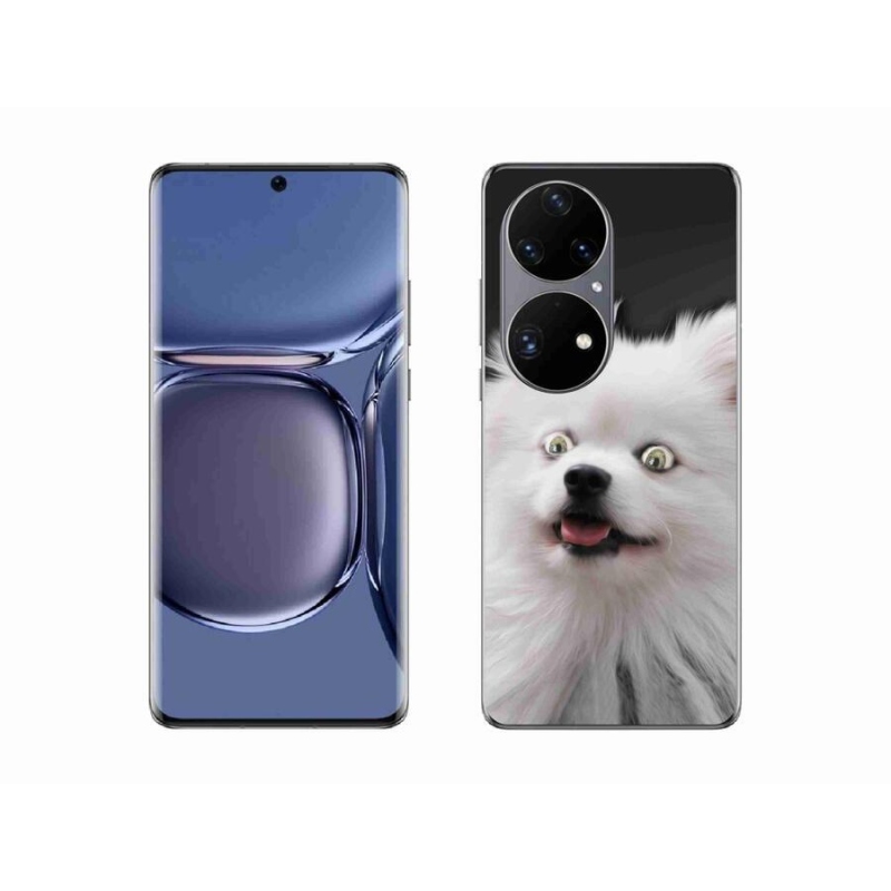 Gél borítás mmCase a Huawei P50 Pro készülékhez - fehér tüske