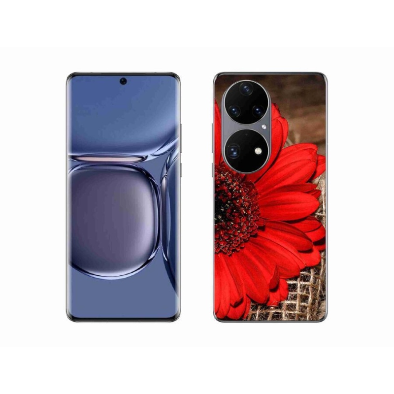 Gél borító mmCase a mobil Huawei P50 Pro készülékhez - gerbera