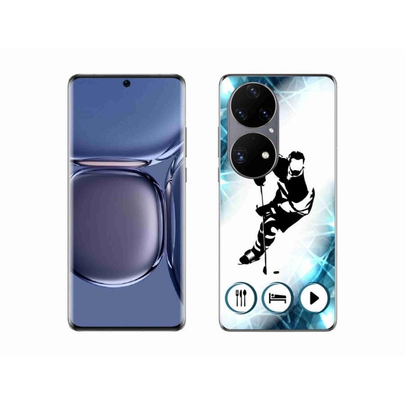 Gél borítás mmCase mobil Huawei P50 Pro - hoki 1