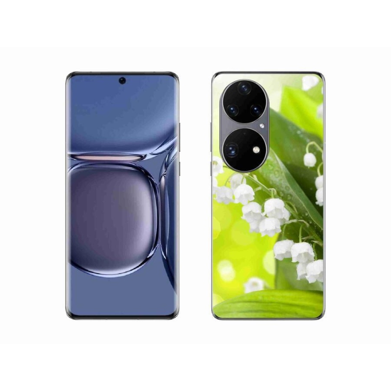Gél borító mmCase a mobil Huawei P50 Pro - lily of the valley - lily of the valley