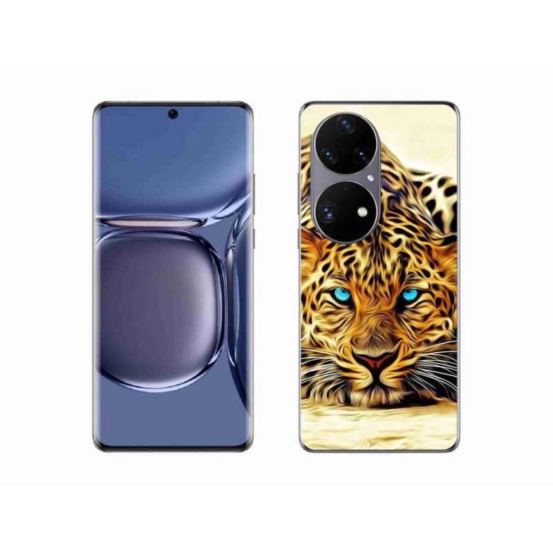 Gél borító mmCase a mobil Huawei P50 Pro - rajzfilm tigrishez