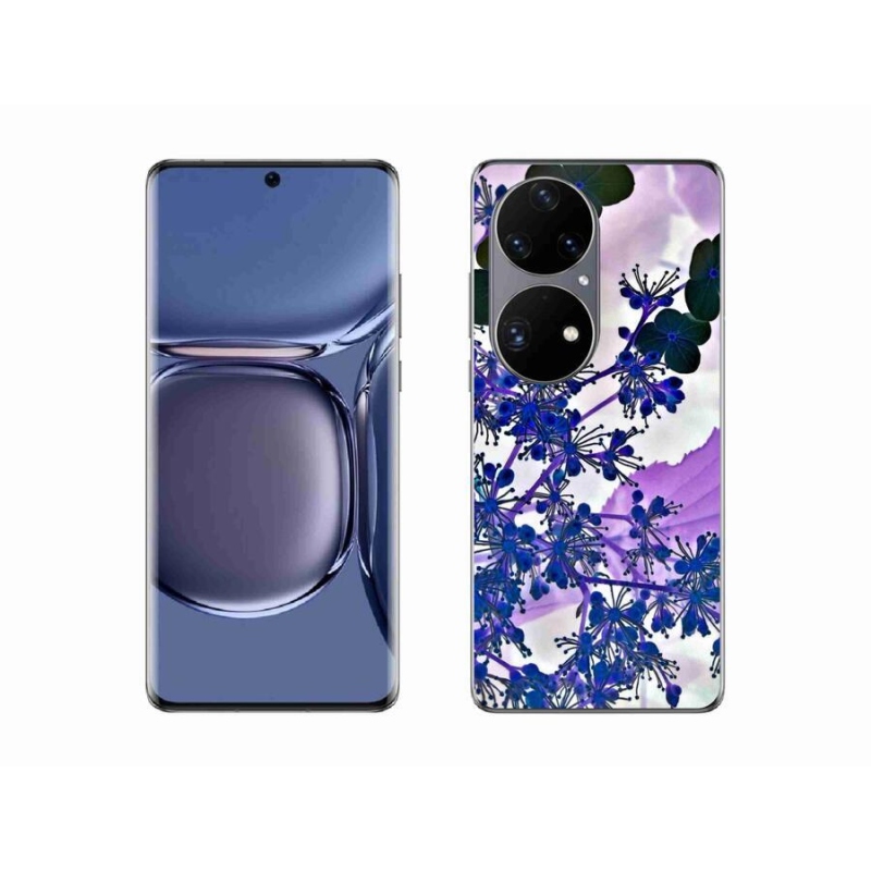 Gél borító mmCase a mobil Huawei P50 Pro - hortenzia virághoz