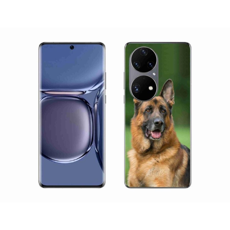 Gél borítás mmCase a Huawei P50 Pro készülékhez - Német juhászkutya