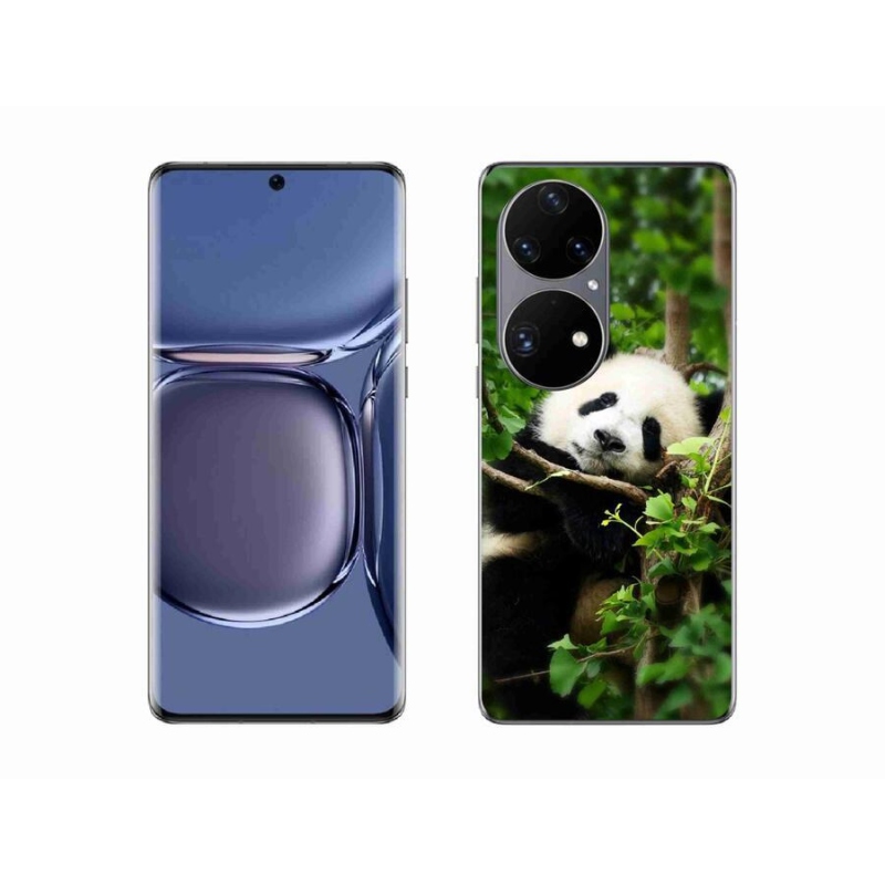 Gél borítás mmCase a Huawei P50 Pro készülékhez - panda
