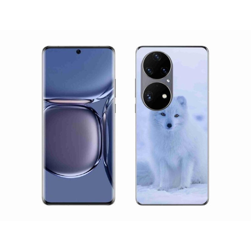 Gél borítás mmCase a Huawei P50 Pro készülékhez - polár róka