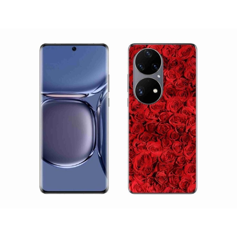 Gél borítás mmCase a Huawei P50 Pro készülékhez - rózsaszínű