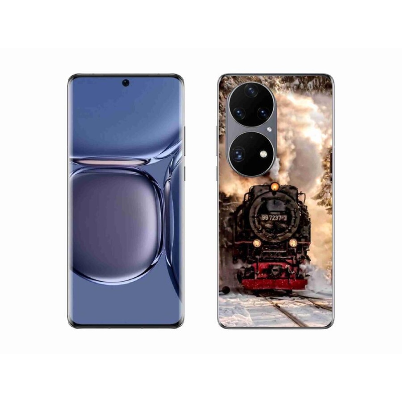 Gél borítás mmCase a Huawei P50 Pro számára - vonat