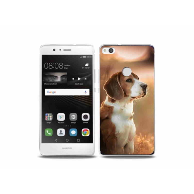 Zselés borítás mmCase a Huawei P9 Lite (2017) készülékhez - bézs színű