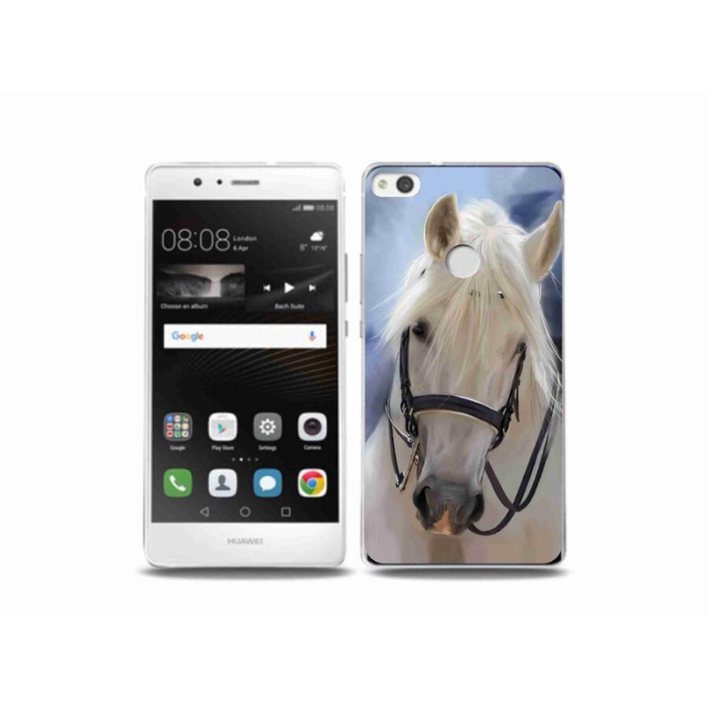 Gél borítás mmCase a Huawei P9 Lite (2017) - fehér lóhoz