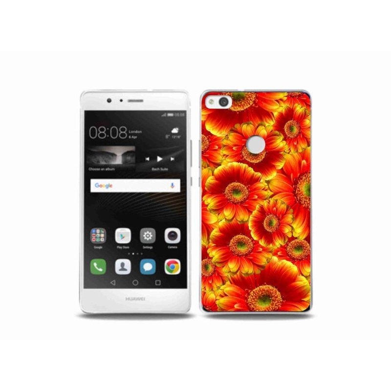 Gél borítás mmCase a Huawei P9 Lite (2017) - gerbera 1