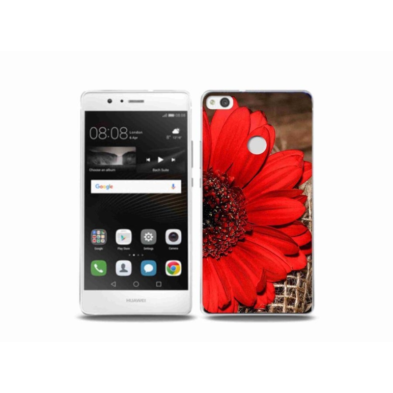 Gél borítás mmCase a Huawei P9 Lite (2017) számára - gerbera