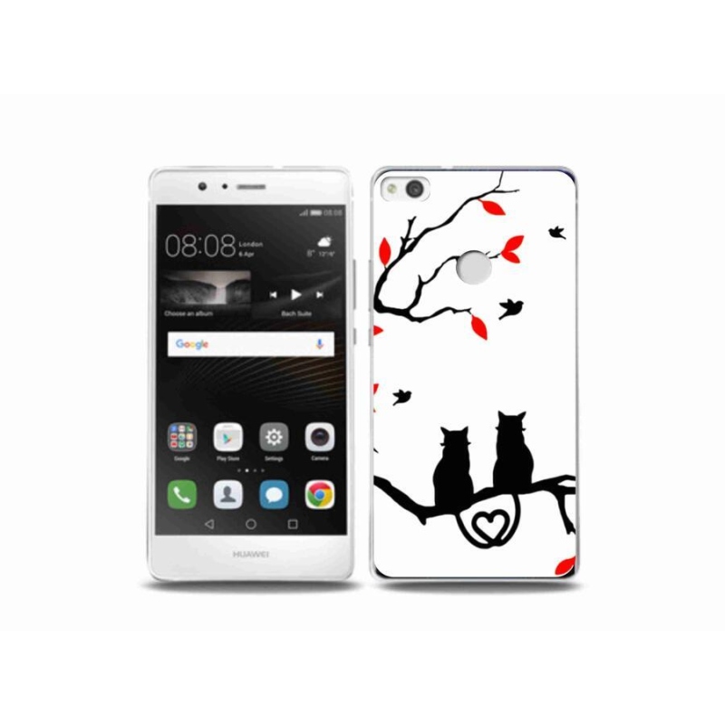 Gél borító mmCase a Huawei P9 Lite (2017) - macska szeretethez