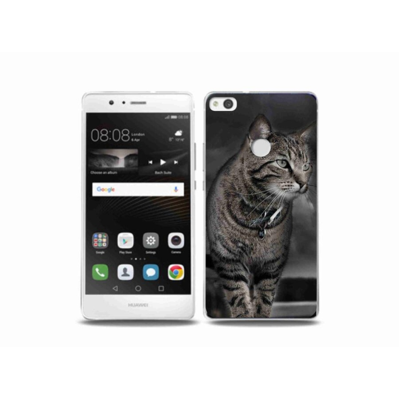 Gél borítás mmCase a Huawei P9 Lite (2017) - macska