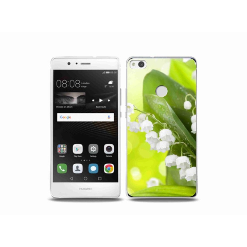 Gél borítás mmCase a Huawei P9 Lite (2017) - lily of the valley (gyöngyvirág) számára