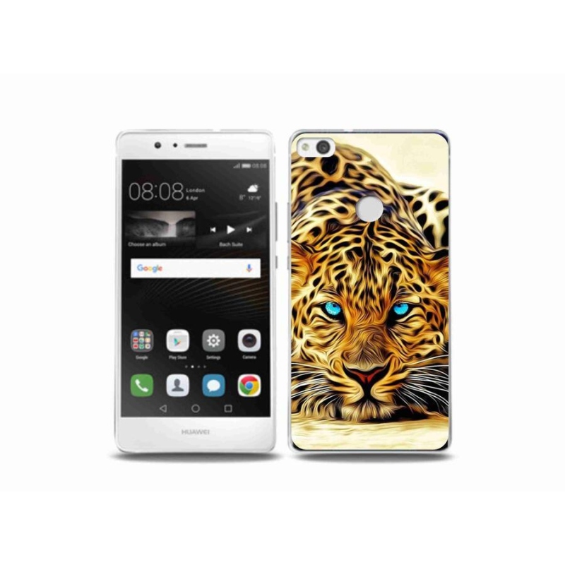 Gél borító mmCase a mobil Huawei P9 Lite (2017) - rajzfilm tigrishez