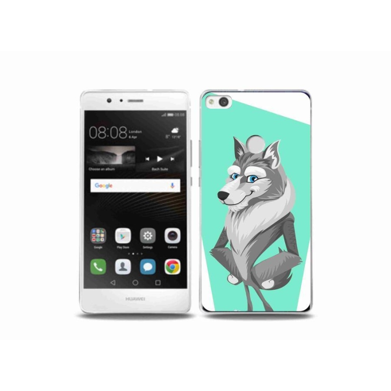 Gél borítás mmCase a Huawei P9 Lite (2017) - rajzfilm farkashoz