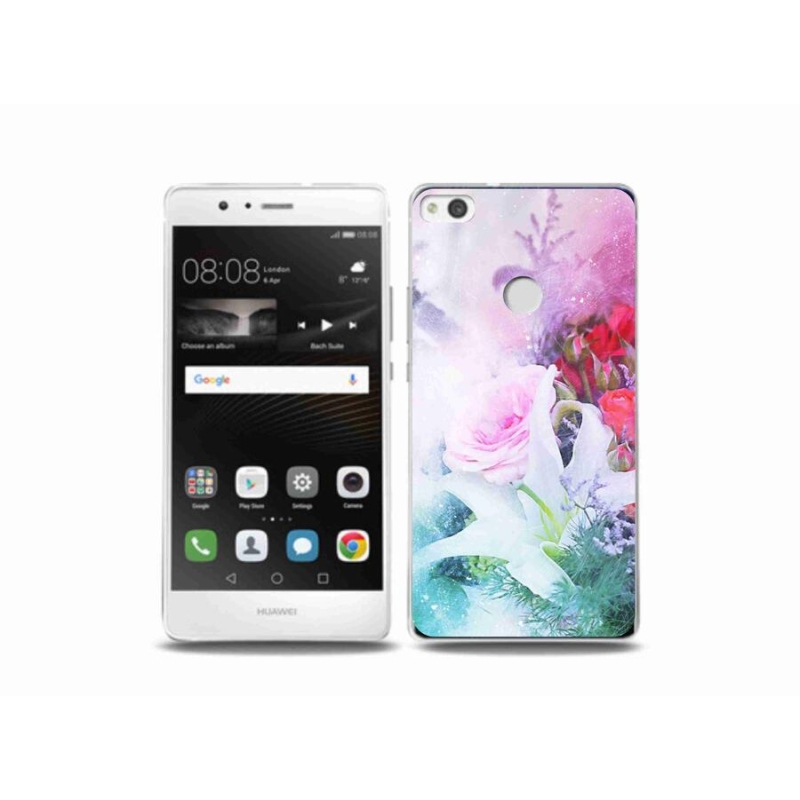 Gél borítás mmCase a Huawei P9 Lite (2017) - virágok 4