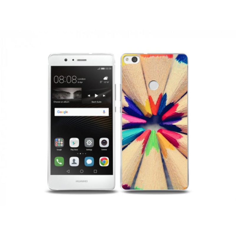 Gél borító mmCase a Huawei P9 Lite (2017) - zsírkrétákhoz